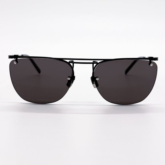 NEW SAINT LAURENT SL 600 001 UNISEX BLACK SUNGLASSES SAINT LAURENT SL600 001 - Picture 4 of 12